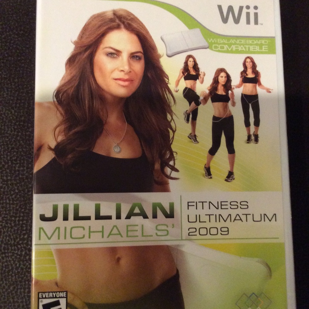 Wii Jillian Michaels workout video
